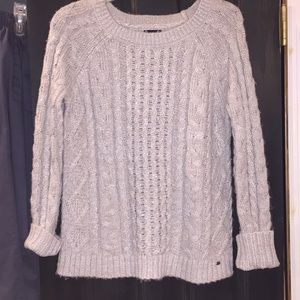 Size S grey/silver/sparkly American Eagle sweater